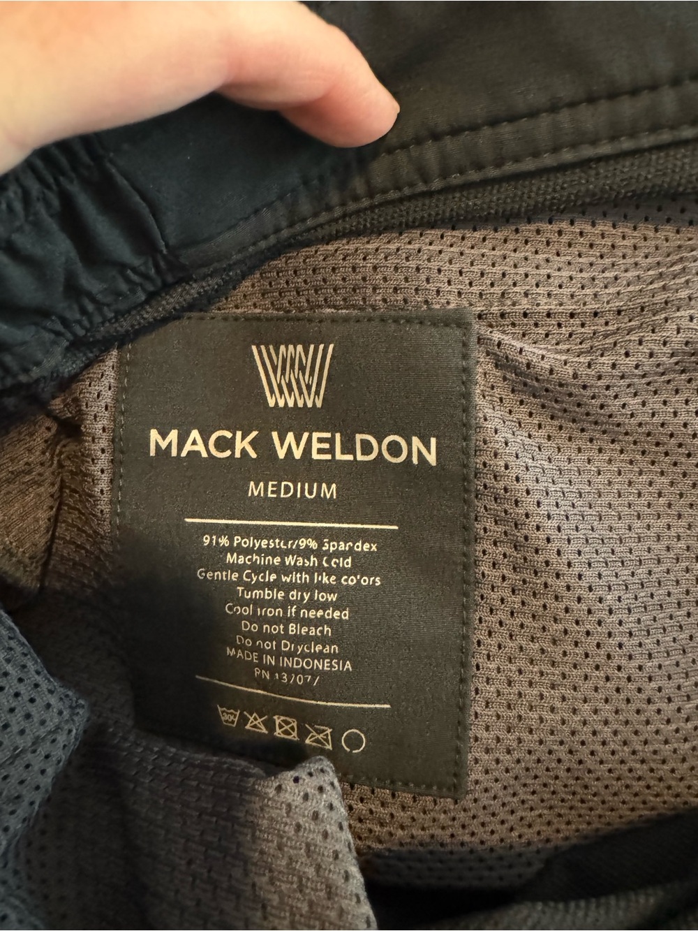 Mack Weldon Black Men’s Jogger Pants